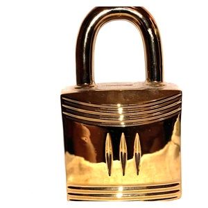 Gold lock coin collector